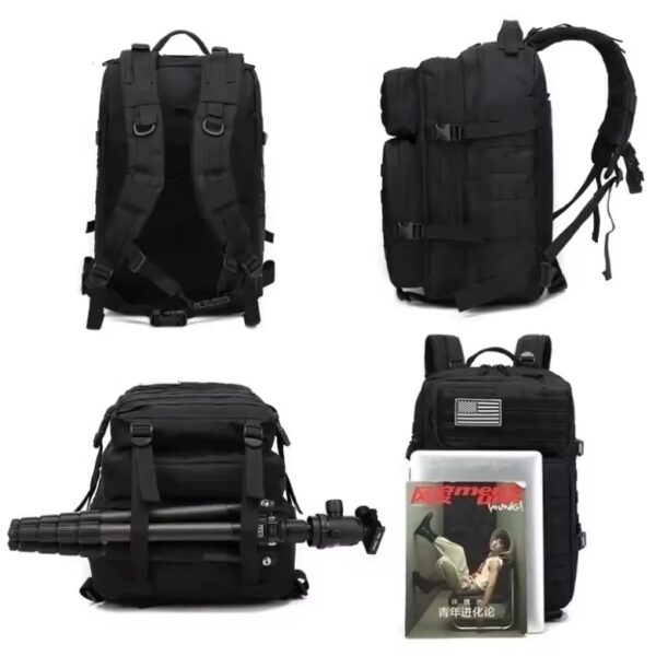 30L/50L Tactical Waterproof Backpack – 1000D Nylon Outdoor Hiking Camping Bag - Image 4