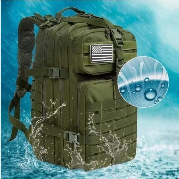 30L/50L Tactical Waterproof Backpack – 1000D Nylon Outdoor Hiking Camping Bag - Image 3